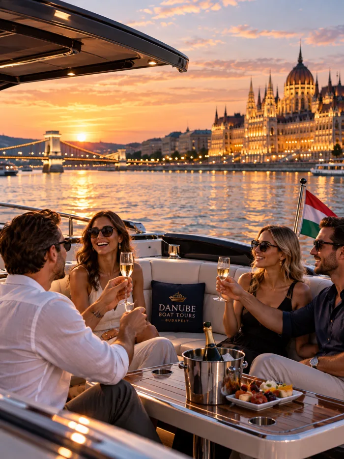 Private boat in Budapest